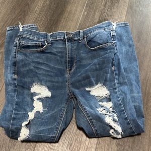 Distressed Jeans